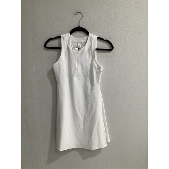 Lululemon Grid-Texture Sleeveless Tennis Dress White, W1DZYS Size 2 NWOT - Picture 10 of 12